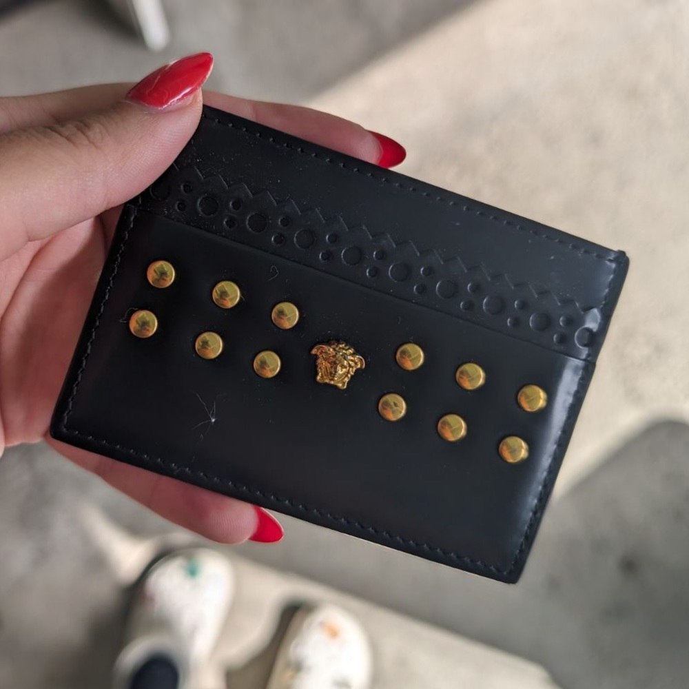 AUTHENTIC Versace card holder